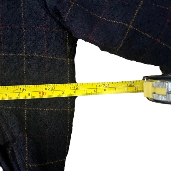 Ted Baker Navy Check Bomber Jacket - Picture 6 of 7